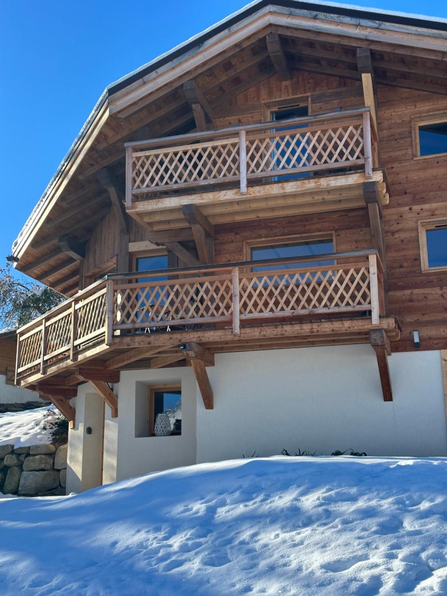 Chalet Neuf La Perle Du Perron Βίλα Cordon Εξωτερικό φωτογραφία